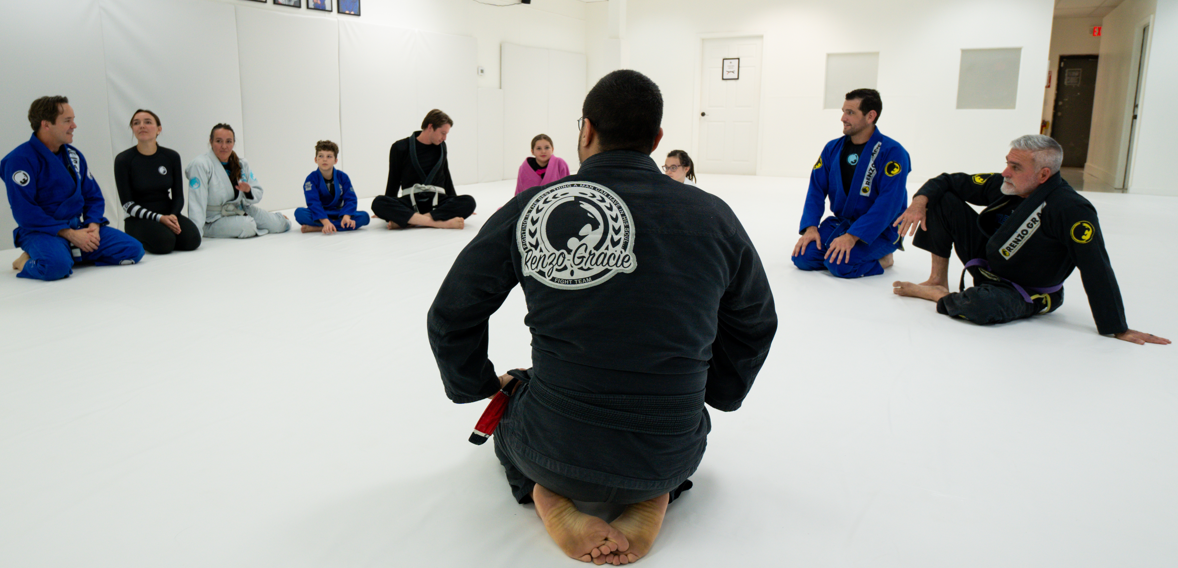 Renzo Gracie Cooper City BJJ Kids Training Photo